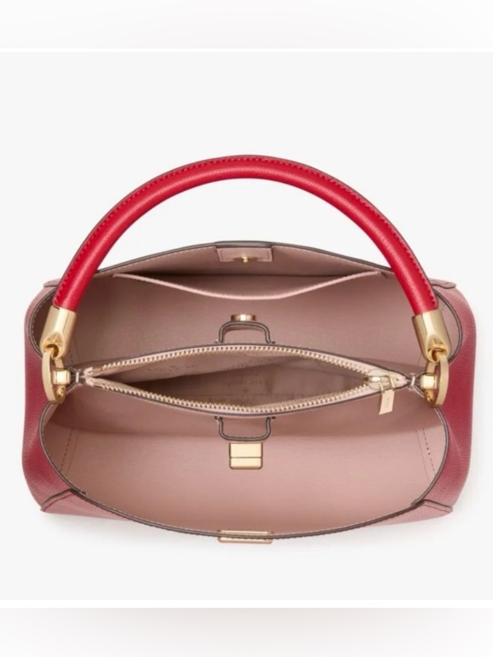 Kate Spade Phoebe Medium Top Handle Satchel-Perfect Cherry - Picture 9 of 16
